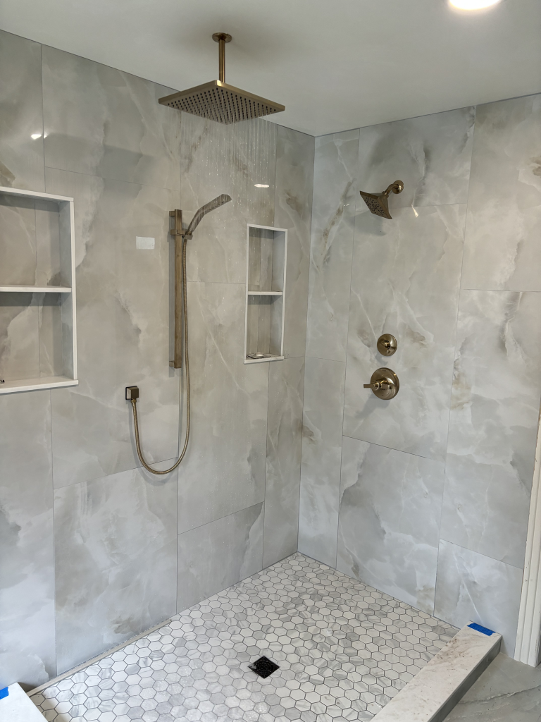 master shower plumbing